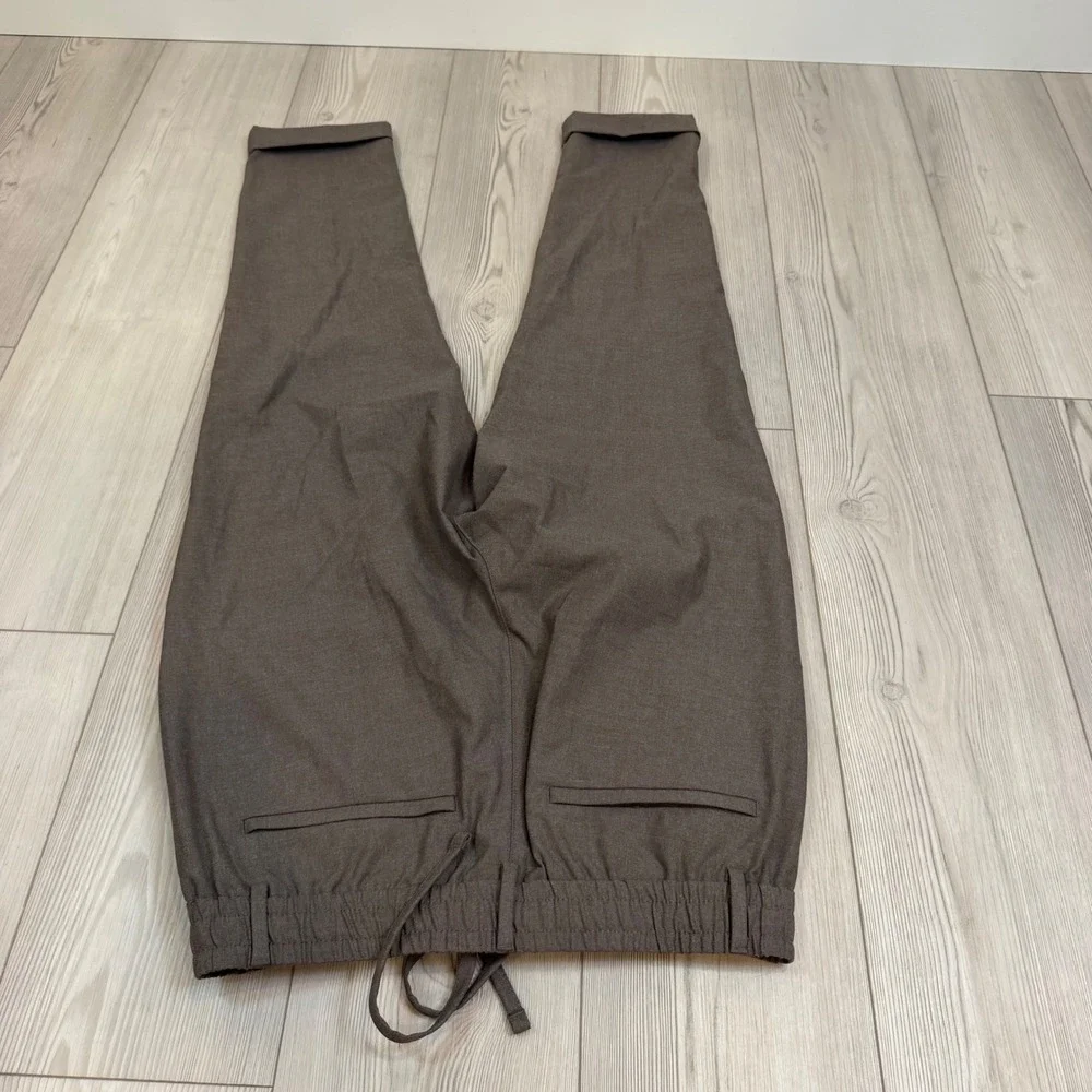 Banana Republic Tapered Fit Herringbone Drawstring Pants 32x26 NWT 876868 READ